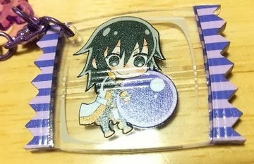 キャンディ風アクリルキーホルダー