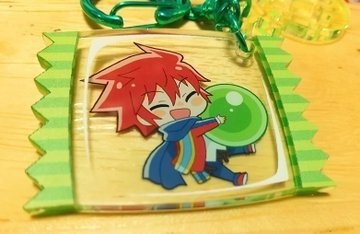 キャンディ風アクリルキーホルダー