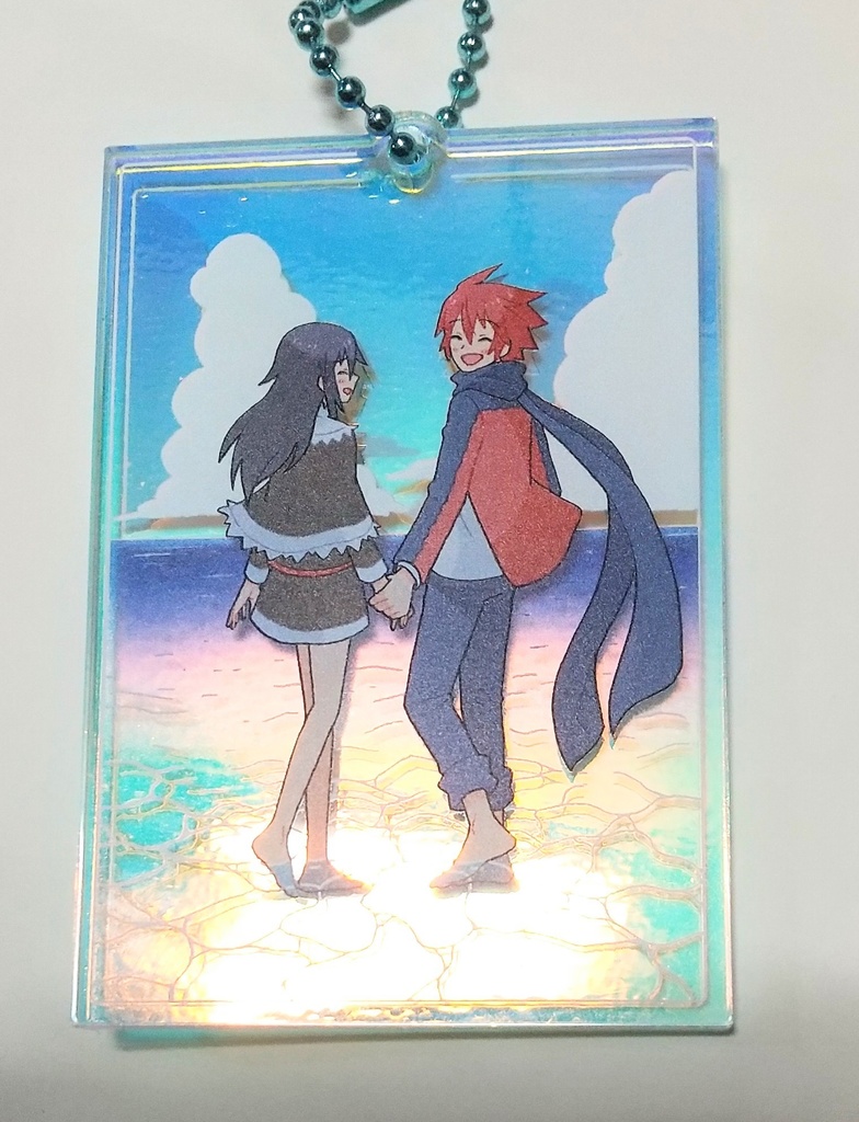 レクアズキラキラアクリルキーホルダー