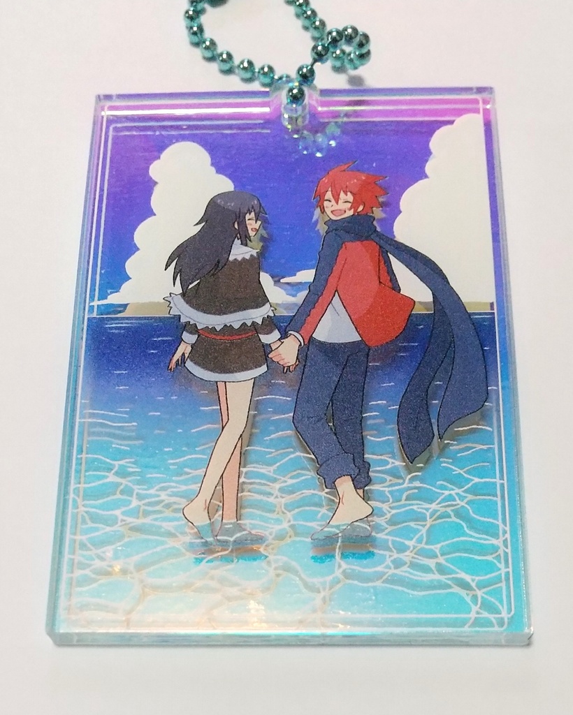 レクアズキラキラアクリルキーホルダー