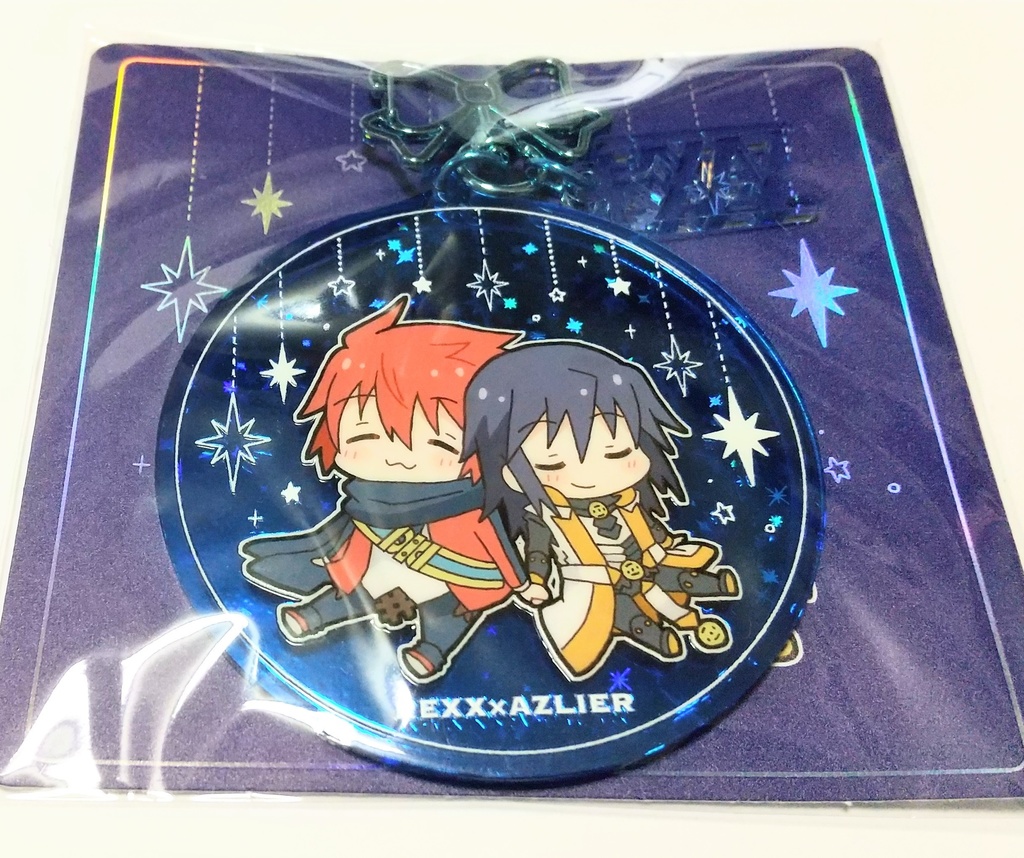 レクアズキラキラアクリルキーホルダー