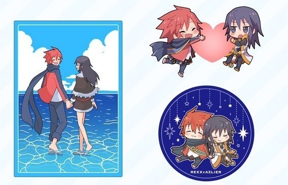 レクアズキラキラアクリルキーホルダー