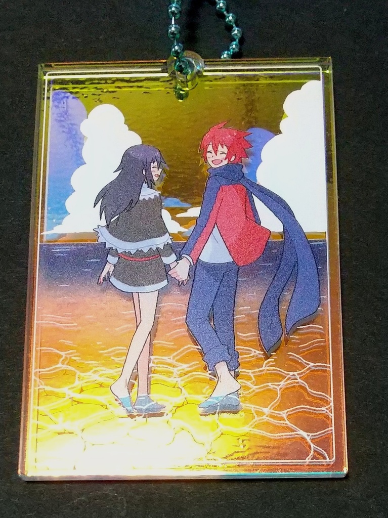 レクアズキラキラアクリルキーホルダー