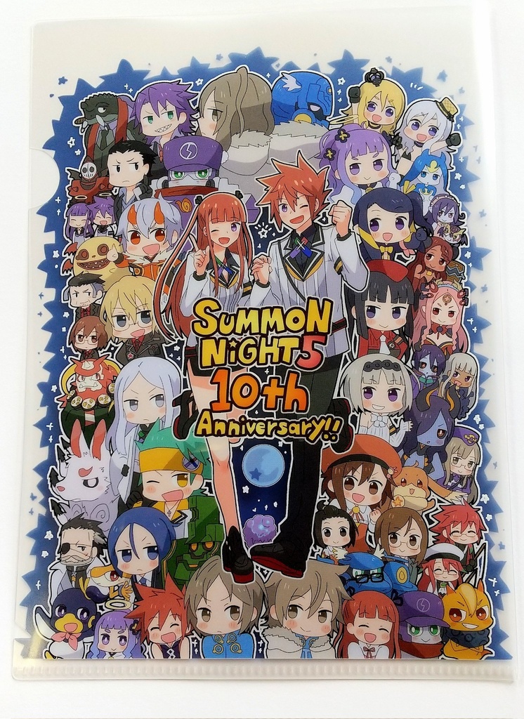 A5クリアファイル(サモ320th・サモ3リメ10th・サモ4-15th・サモ5-10th・レクアズ )