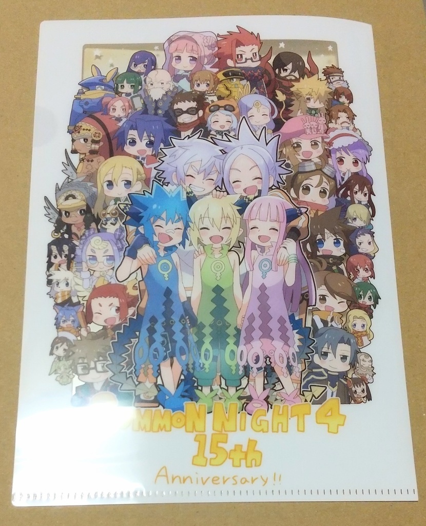 A5クリアファイル(サモ320th・サモ3リメ10th・サモ4-15th・サモ5-10th・レクアズ )