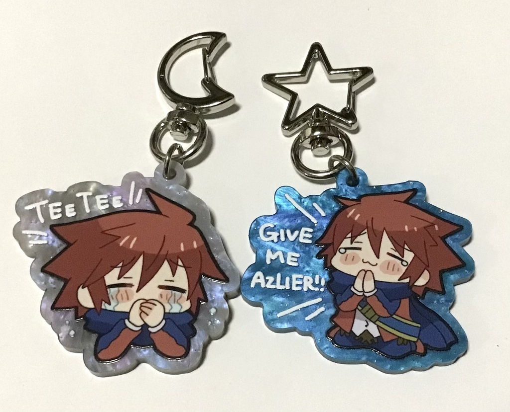 アズリア大好きレックス先生シール&アクキー