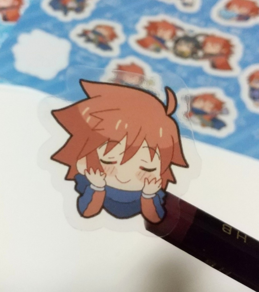 アズリア大好きレックス先生シール&アクキー