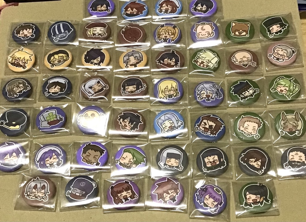 サモンナイト3-20thにっこり缶バッジ