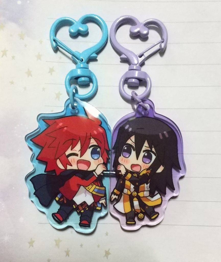 くっつく!ニコイチアクリルキーホルダー