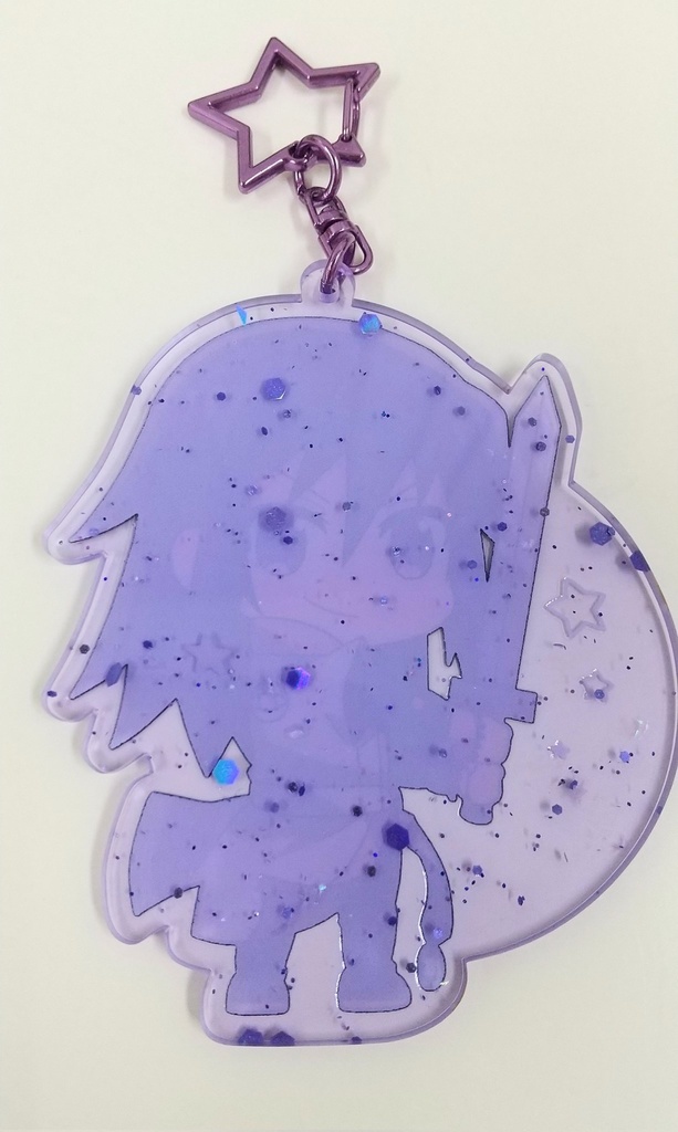 特殊カラーアクリルキーホルダー