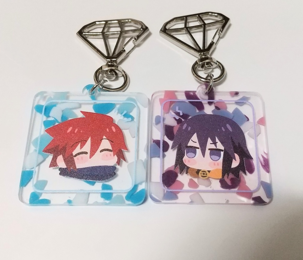 レクアズペタルアクリルキーホルダーセット