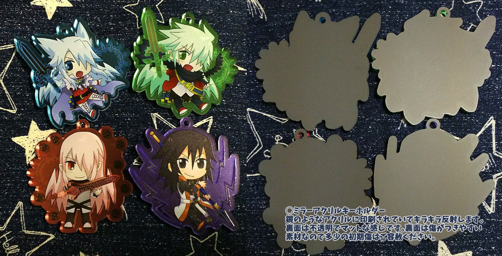 ミラーアクリルストラップ