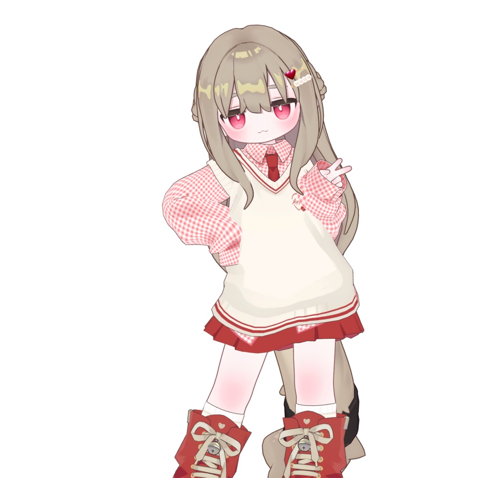 あみあみハーフアップ【キプフェル対応】