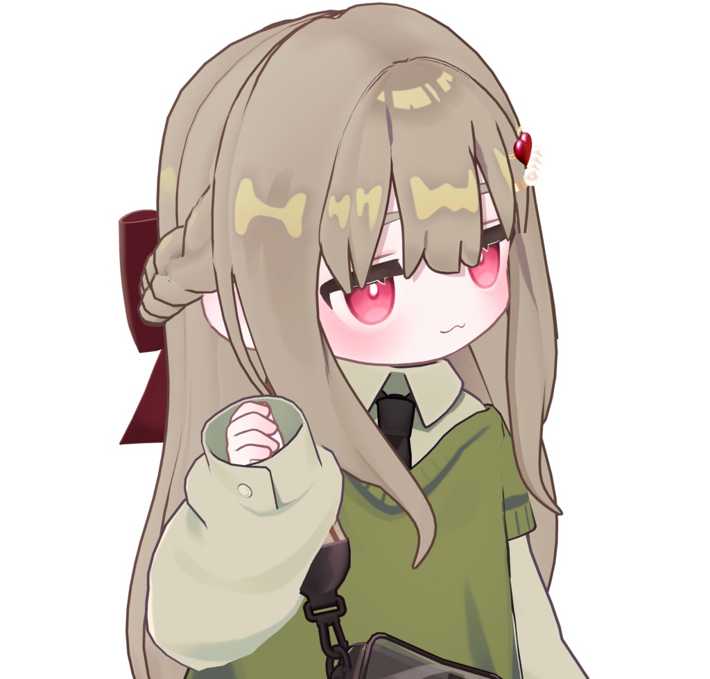 あみあみハーフアップ【キプフェル対応】