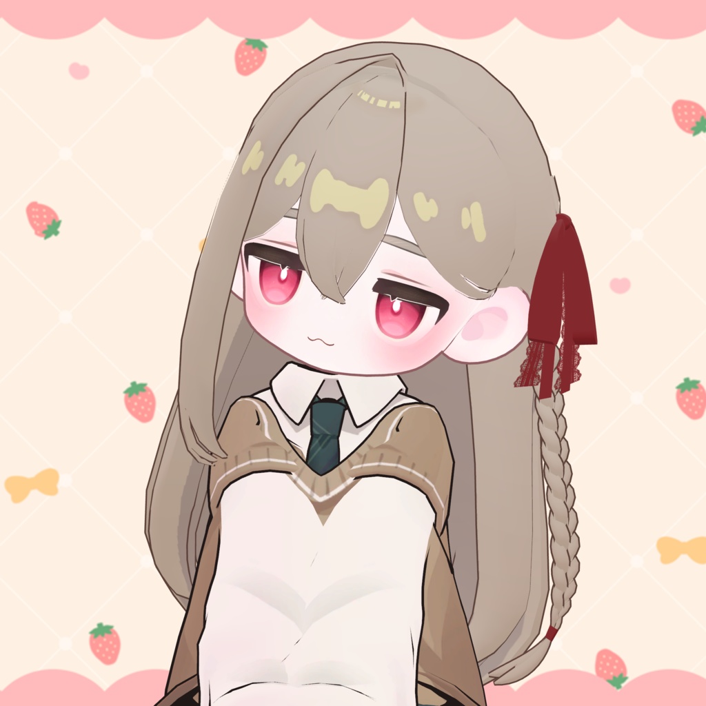 【MA対応】サイドリボンヘア【キプフェル対応】