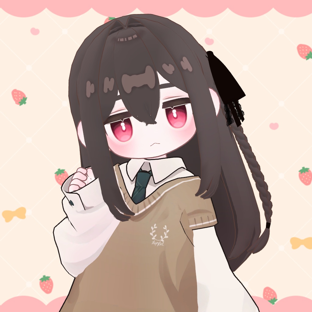 【MA対応】サイドリボンヘア【キプフェル対応】