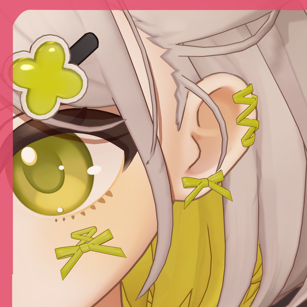 【6アバター対応】ボディリボン【MA対応】