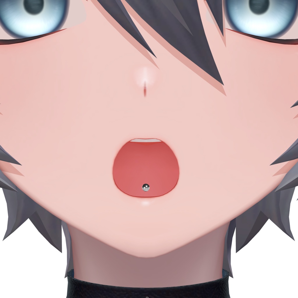 【4アバター対応】舌ピアス-5種類-(men's)