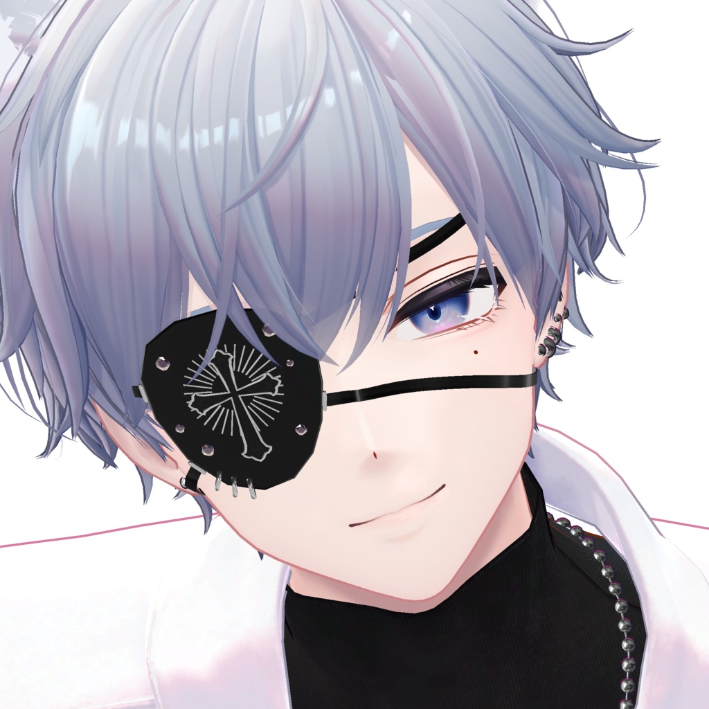 【8アバター対応】 crossEyepatch【MA対応】