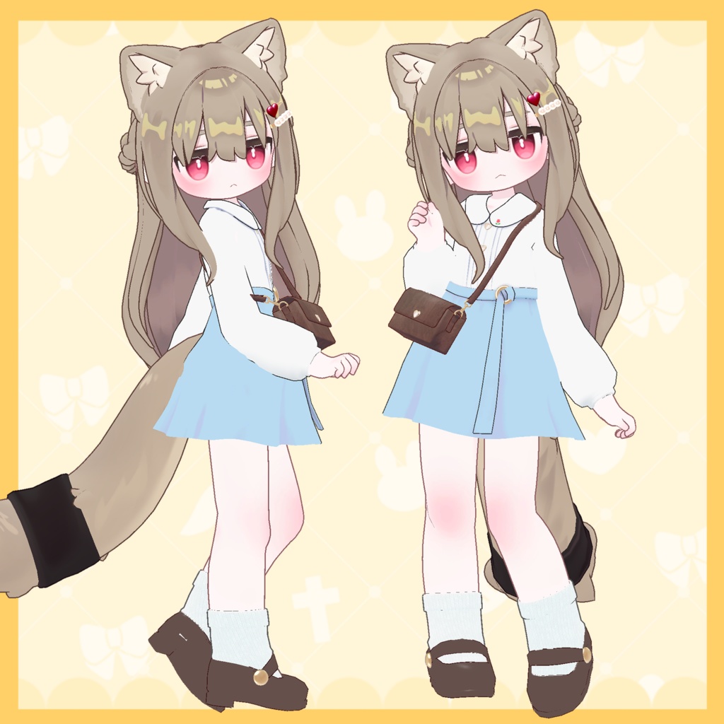 休日おでかけコーデ【まめふれんず対応】