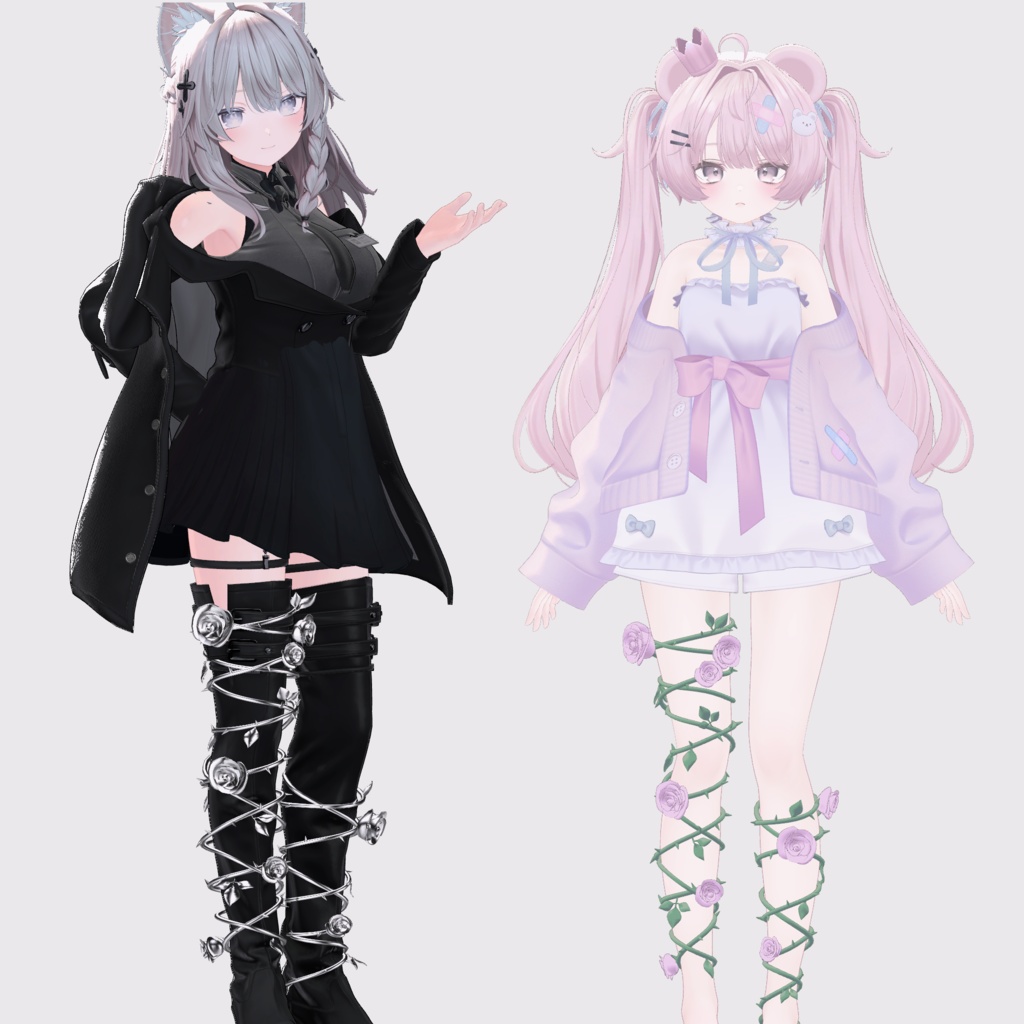 【12アバター対応】CurseRose