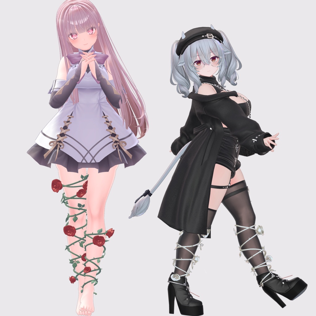 【12アバター対応】CurseRose