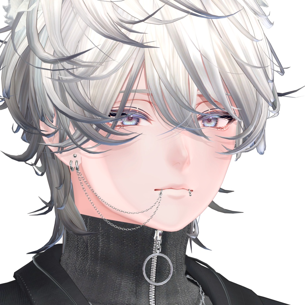 【10アバター対応】2WAY Lip piercing