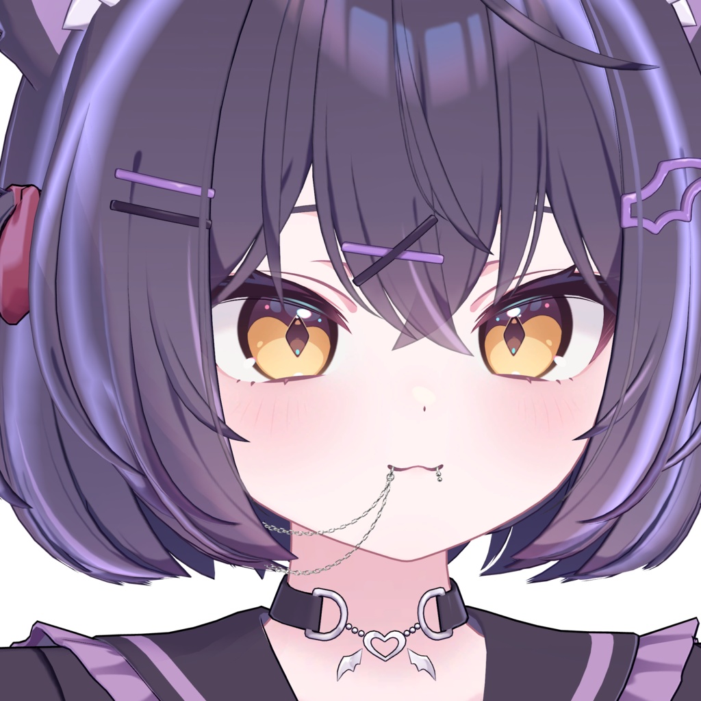 【10アバター対応】2WAY Lip piercing