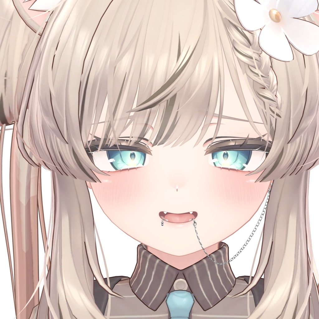 【10アバター対応】2WAY Lip piercing