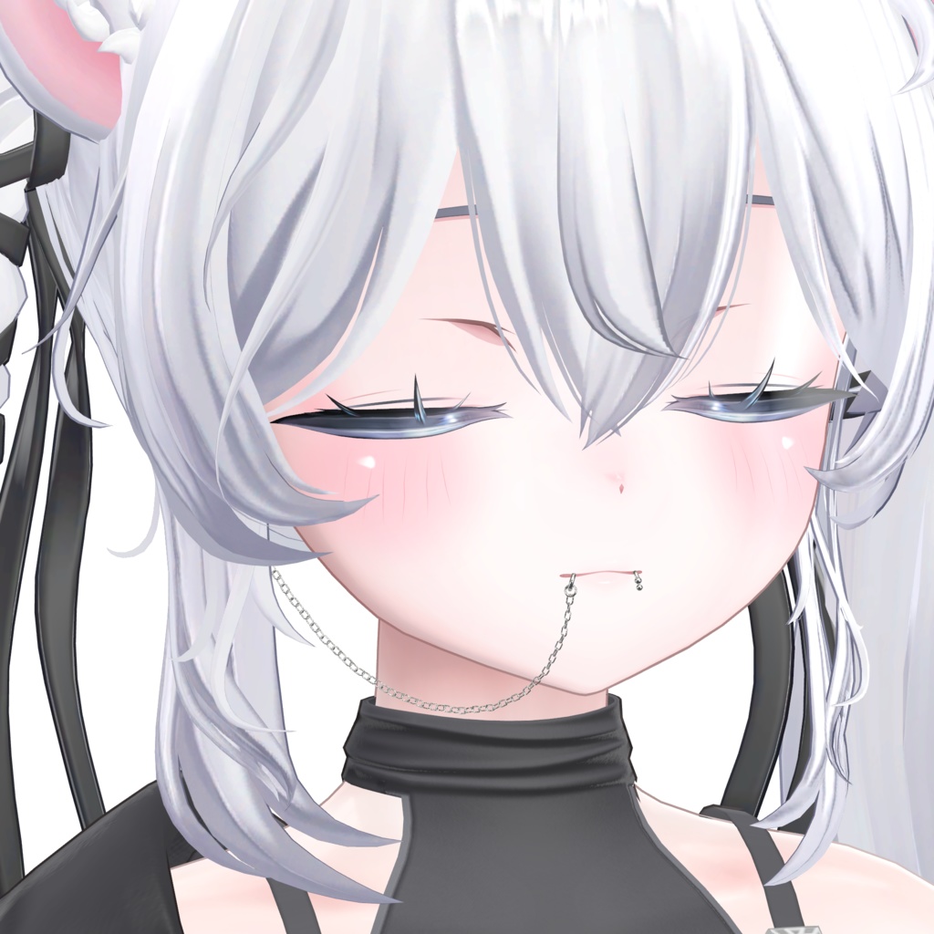 【10アバター対応】2WAY Lip piercing