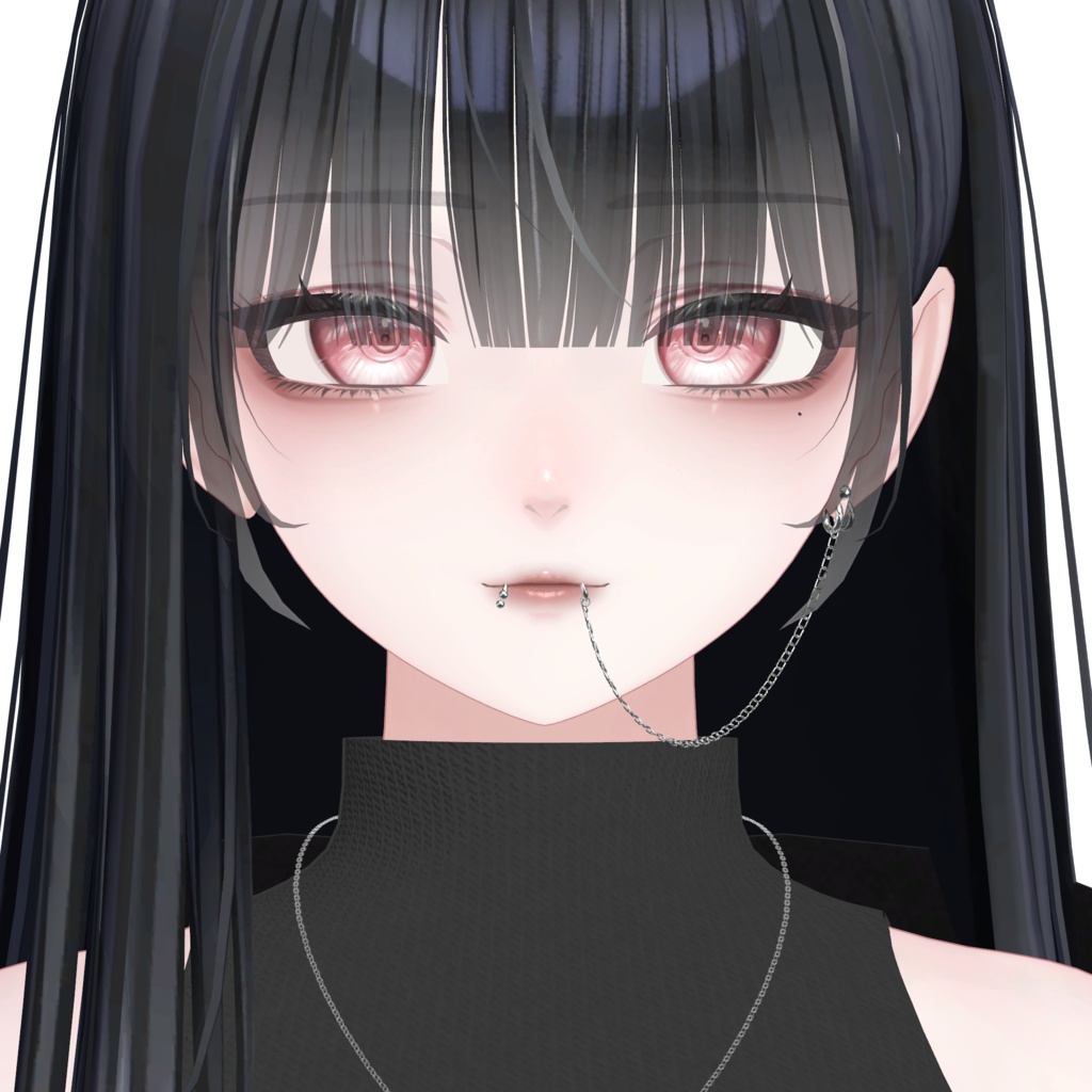 【10アバター対応】2WAY Lip piercing