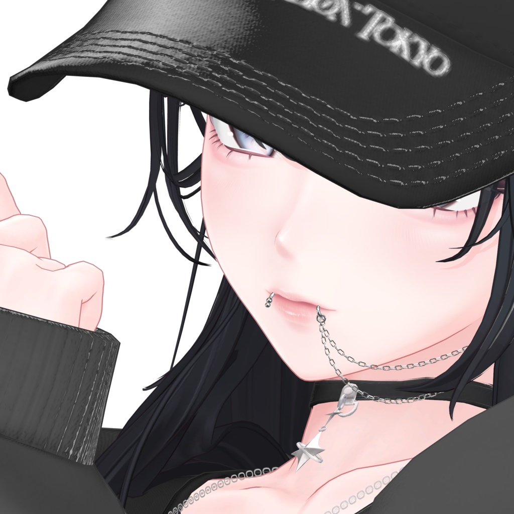 【海咲対応】【13アバター対応】2WAY Lip piercing