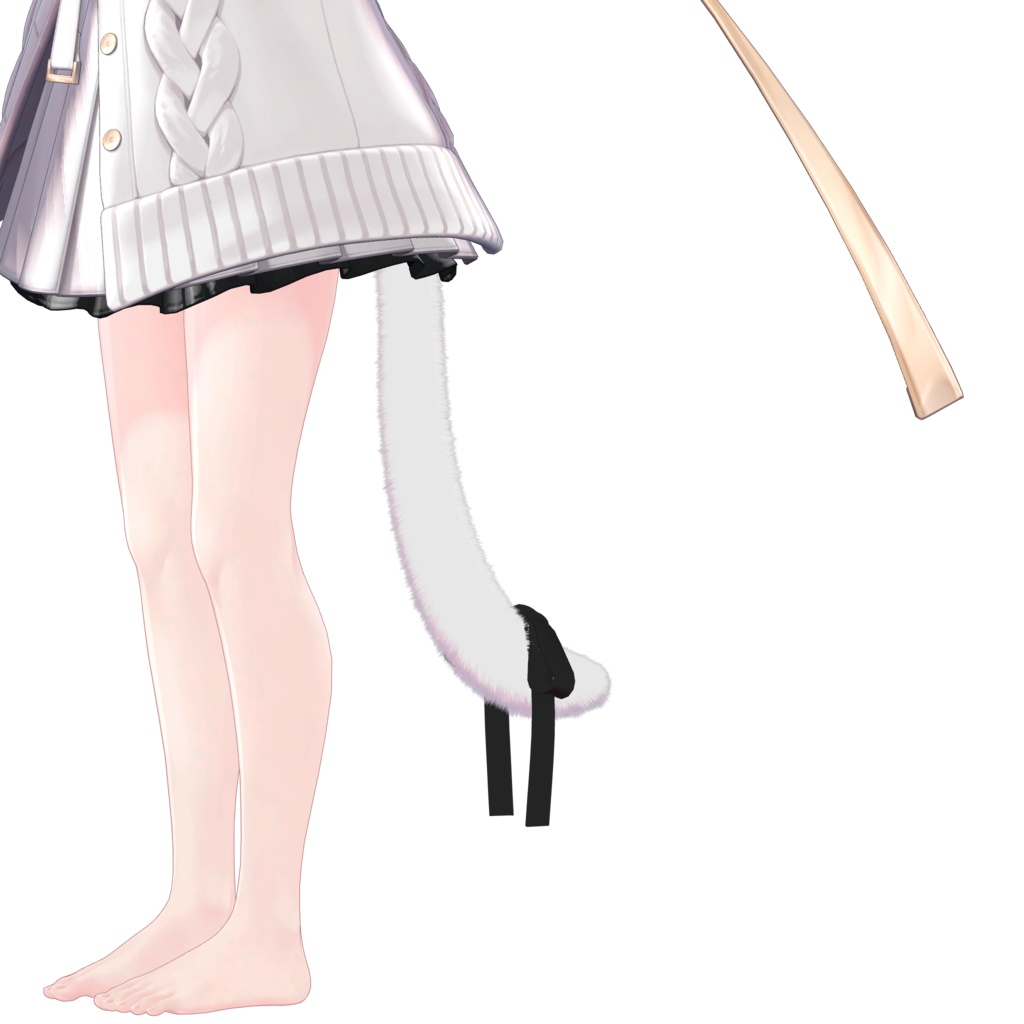 ふわりぼんしっぽ【MA・複数アバター対応】