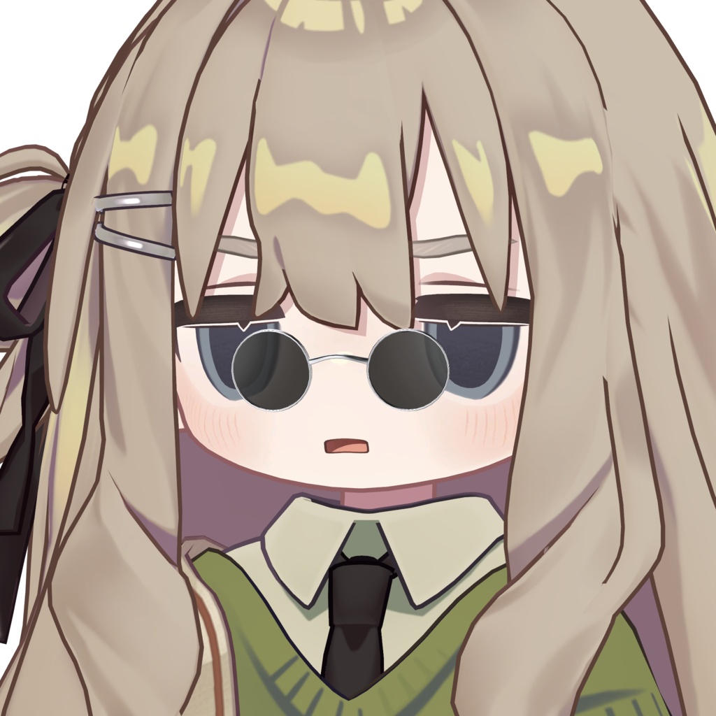 【複数アバター対応】PENUMBRA GLASSES【MA対応】