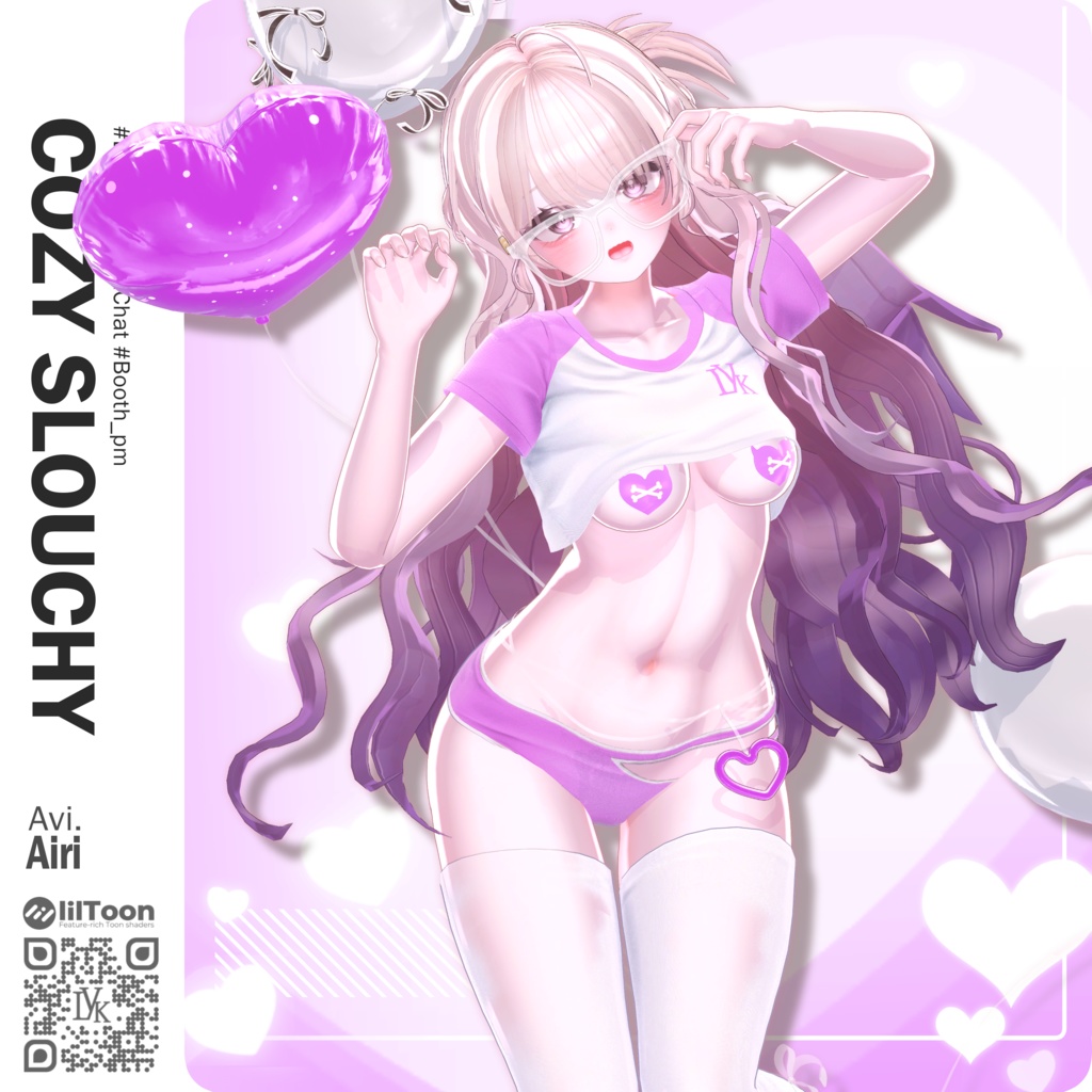 【 1st Anniversary Sale ✨】【13アバター対応】 𝐋𝐕.𝟏 Cozy_Slouchy 🎈