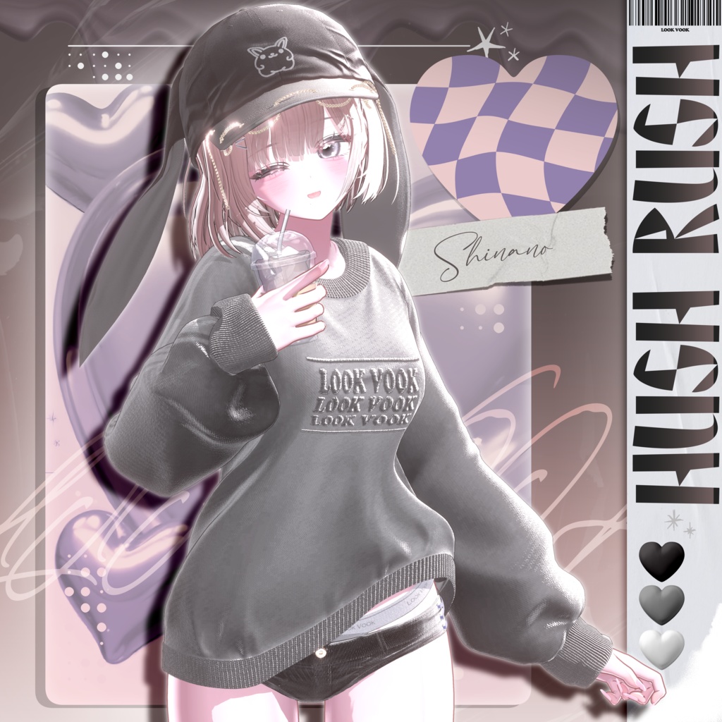 【11アバター対応】 𝐋𝐕.𝟑 Hush_Rush 🥤