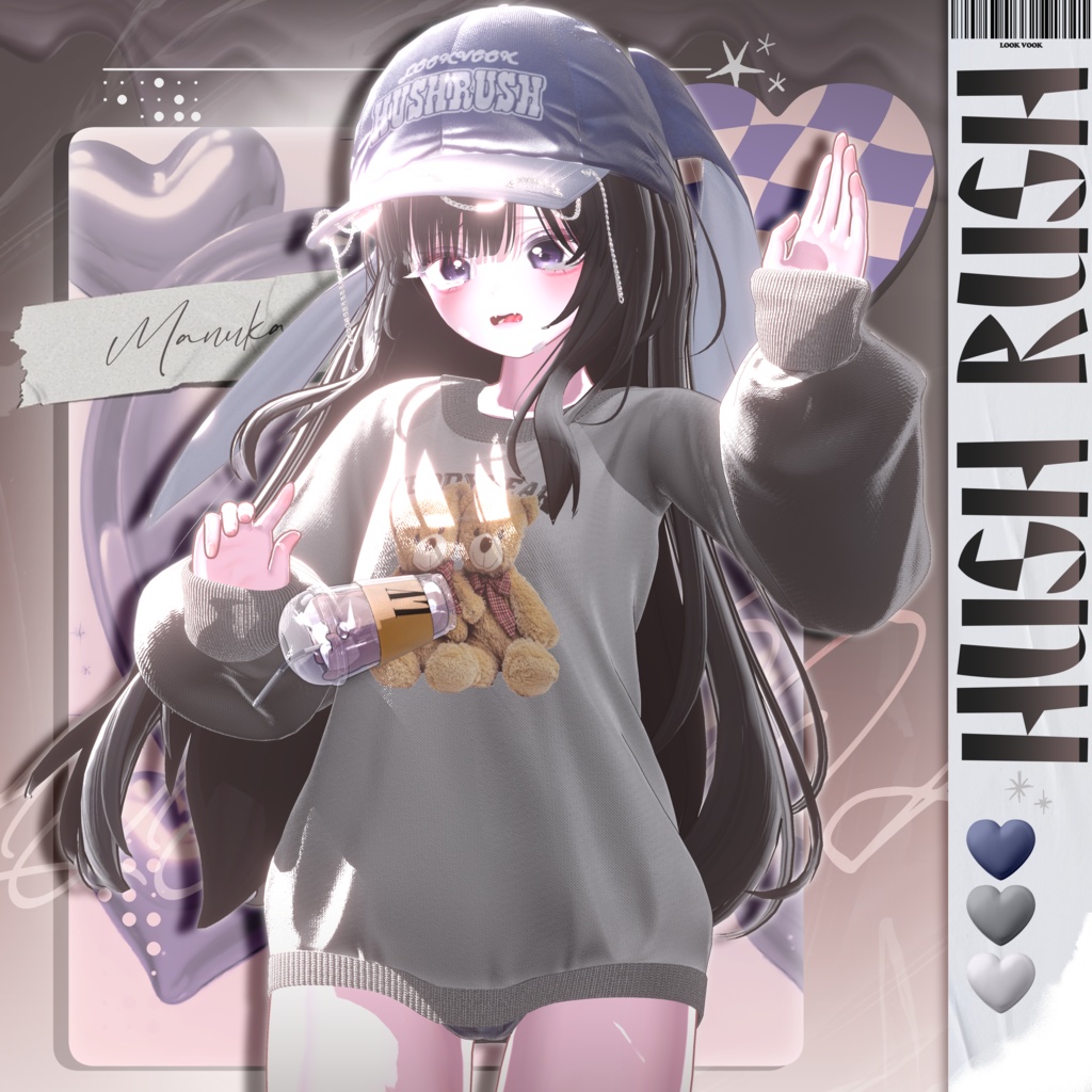 【11アバター対応】 𝐋𝐕.𝟑 Hush_Rush 🥤