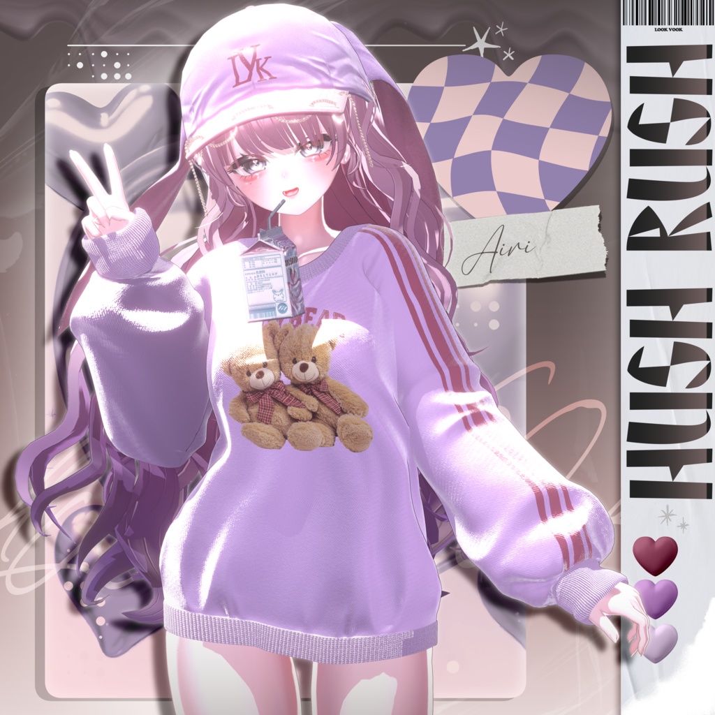 【11アバター対応】 𝐋𝐕.𝟑 Hush_Rush 🥤