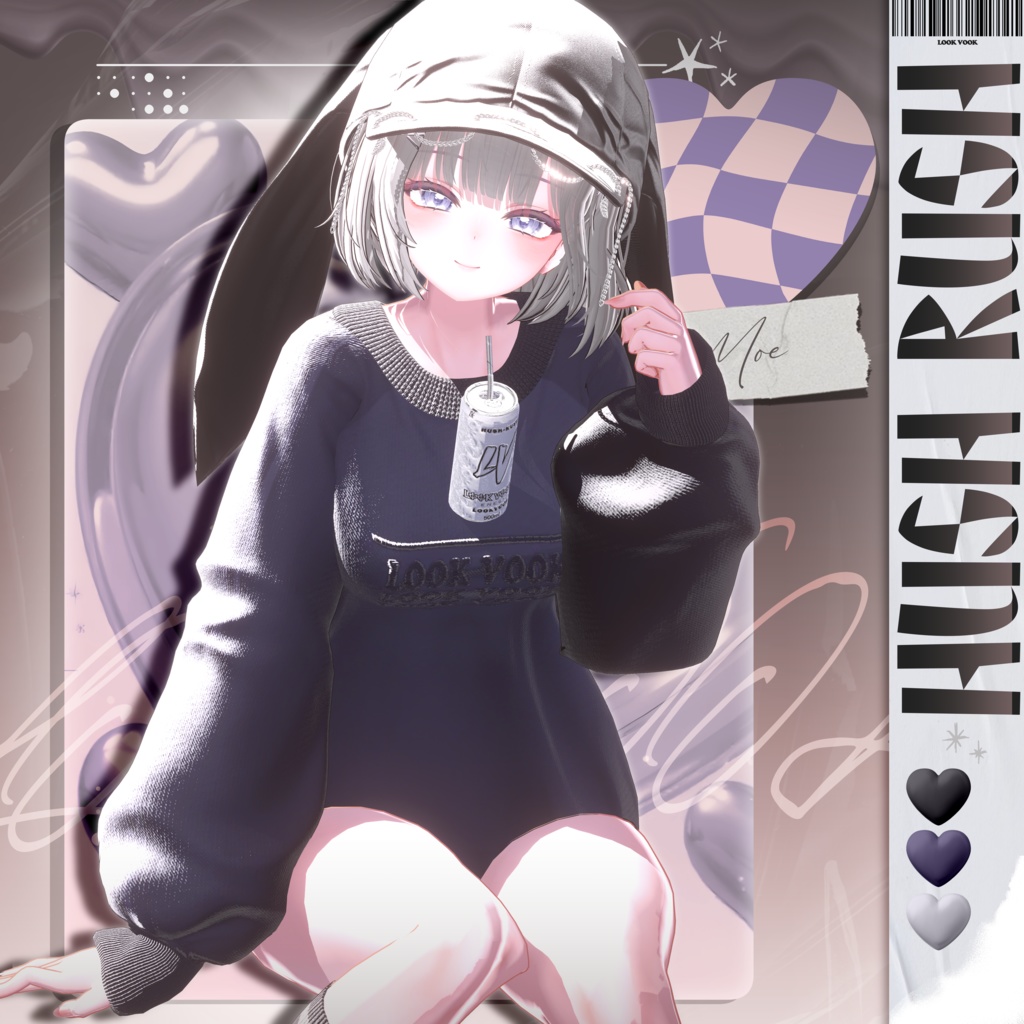 【11アバター対応】 𝐋𝐕.𝟑 Hush_Rush 🥤