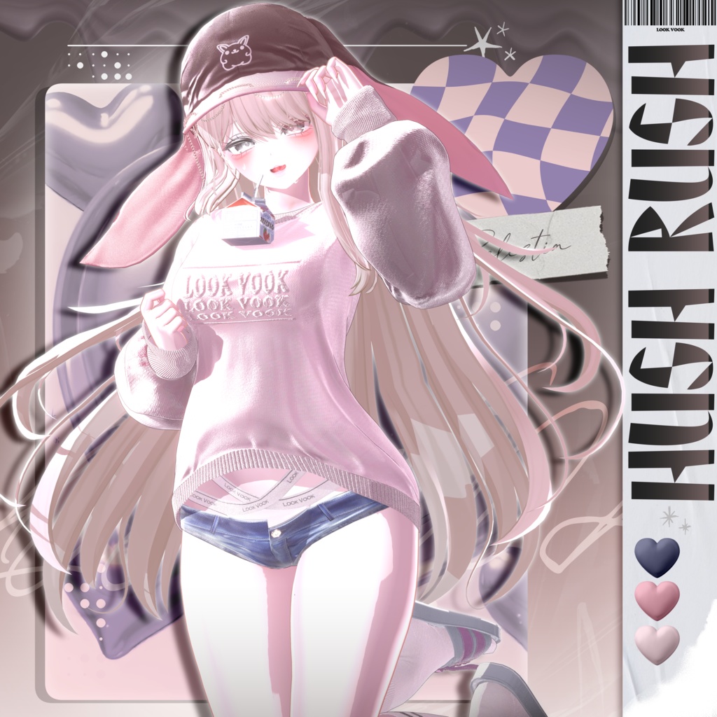 【11アバター対応】 𝐋𝐕.𝟑 Hush_Rush 🥤