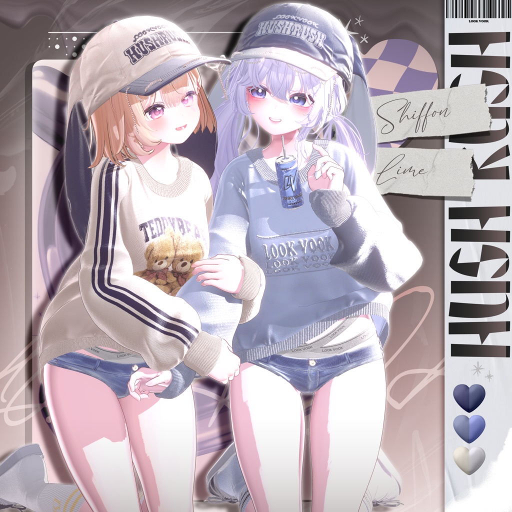 【11アバター対応】 𝐋𝐕.𝟑 Hush_Rush 🥤