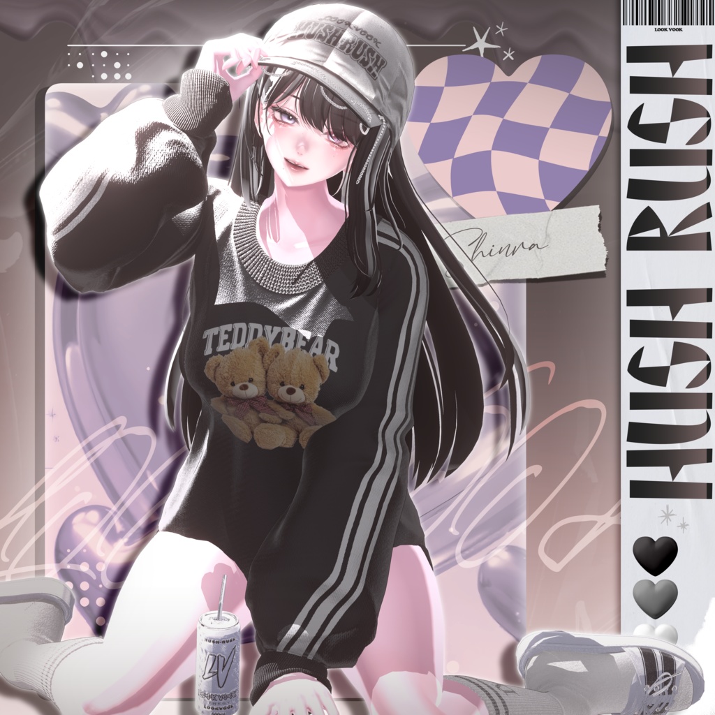 【11アバター対応】 𝐋𝐕.𝟑 Hush_Rush 🥤