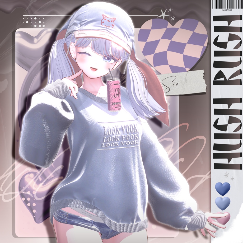 【11アバター対応】 𝐋𝐕.𝟑 Hush_Rush 🥤