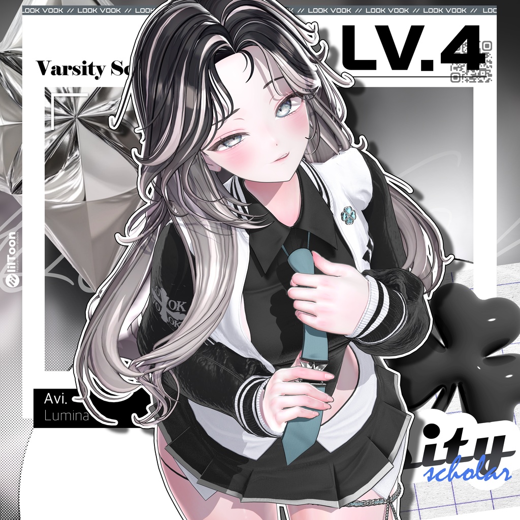 【 1st Anniversary Sale ✨】【15アバター対応】 𝐋𝐕.𝟒 Varsity_Scholar 🎓