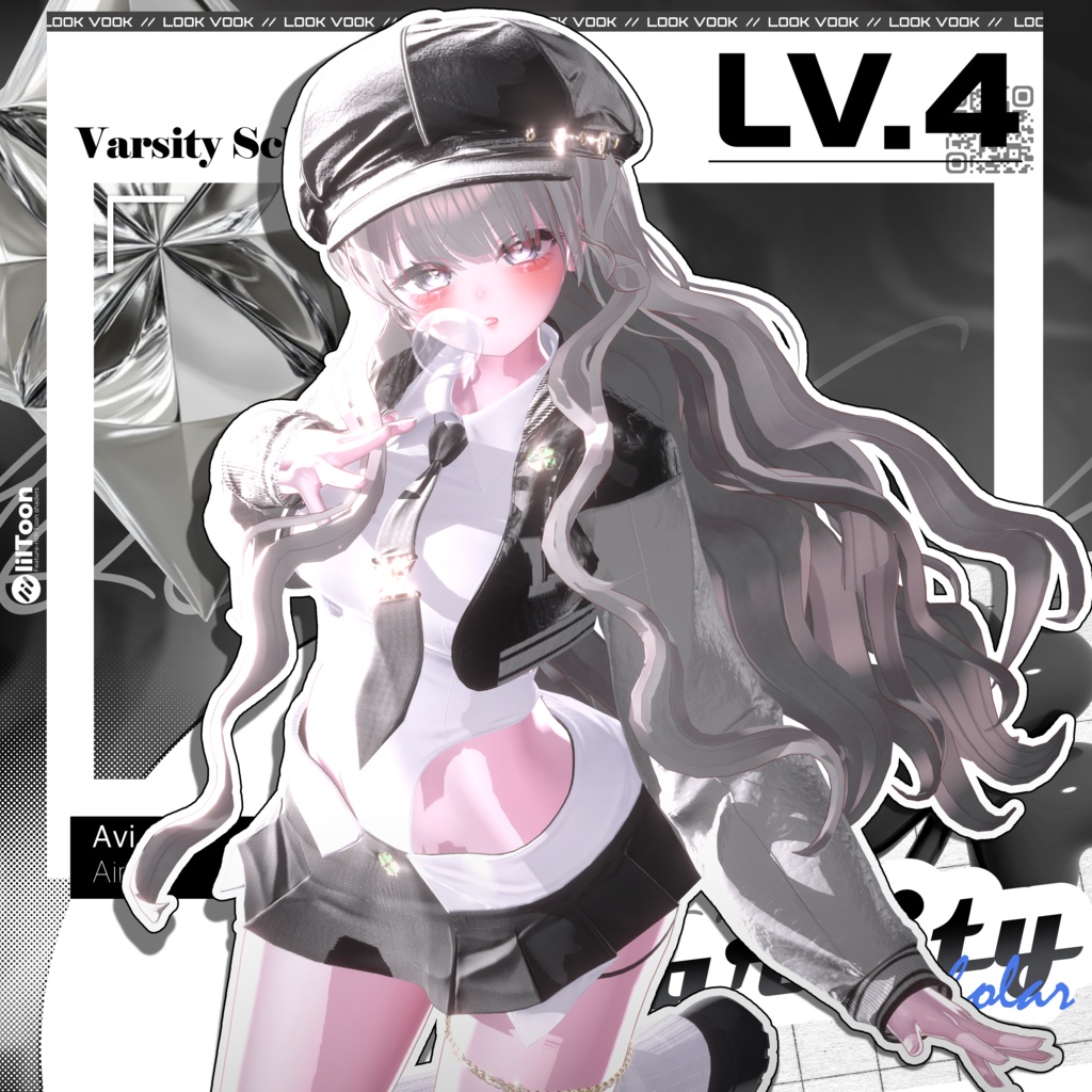 【 1st Anniversary Sale ✨】【15アバター対応】 𝐋𝐕.𝟒 Varsity_Scholar 🎓