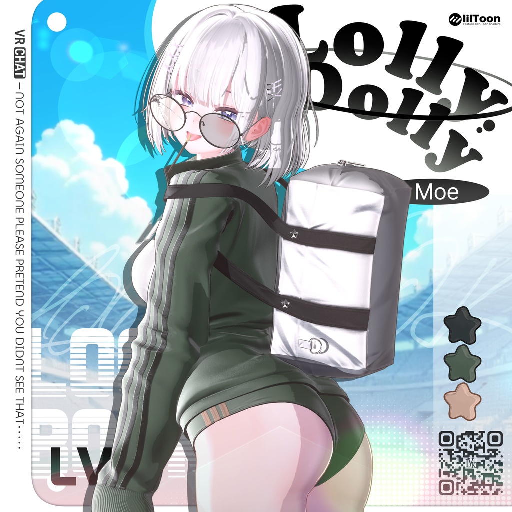 【 1st Anniversary Sale ✨】【12アバター対応】 𝐋𝐕.𝟓 Lolly_Dolly 🍭