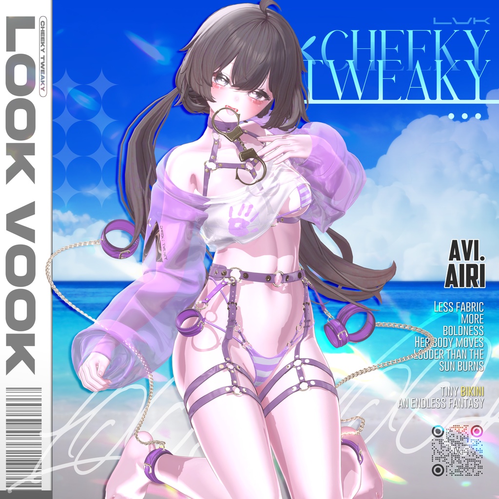 【 1st Anniversary Sale ✨】【12アバター対応】 𝐋𝐕.𝟕 Cheeky_Tweaky 👙