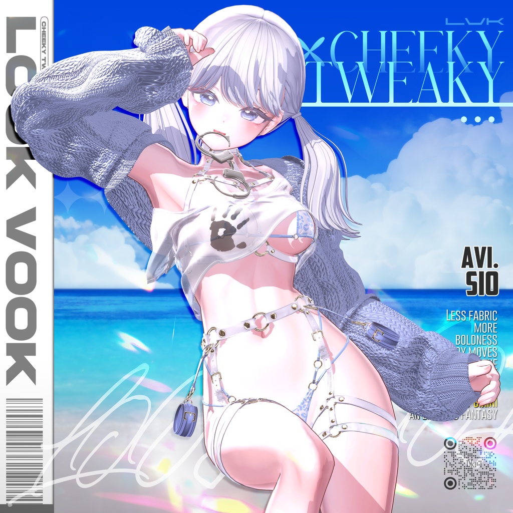 【 1st Anniversary Sale ✨】【12アバター対応】 𝐋𝐕.𝟕 Cheeky_Tweaky 👙