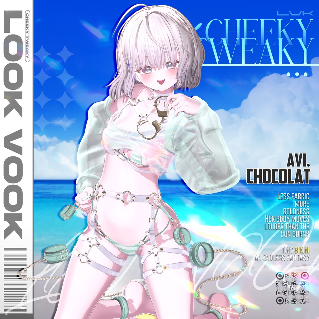 【 1st Anniversary Sale ✨】【12アバター対応】 𝐋𝐕.𝟕 Cheeky_Tweaky 👙