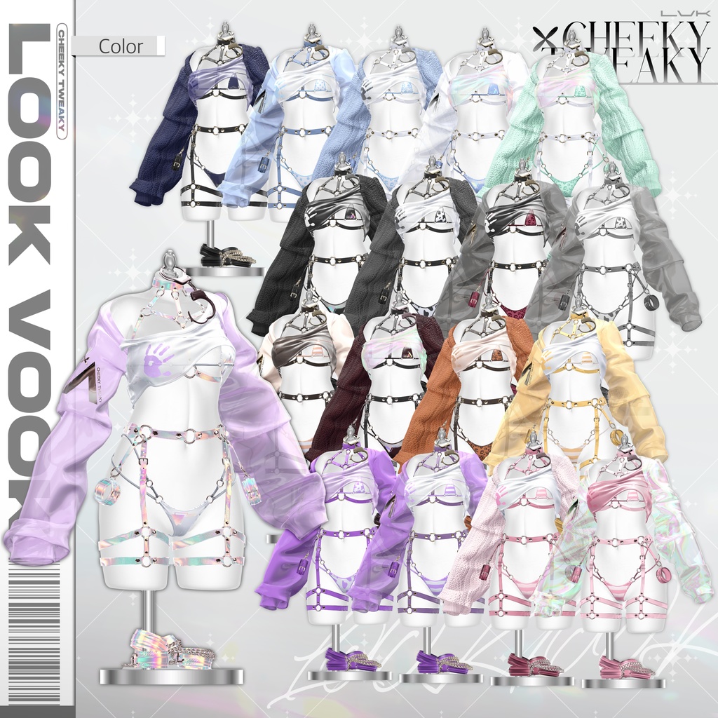 【 1st Anniversary Sale ✨】【12アバター対応】 𝐋𝐕.𝟕 Cheeky_Tweaky 👙